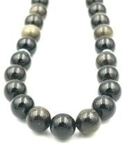 Gold Obsidyen Tespih – Korunma, Netlik ve İçsel Güç Arayanlar İçin