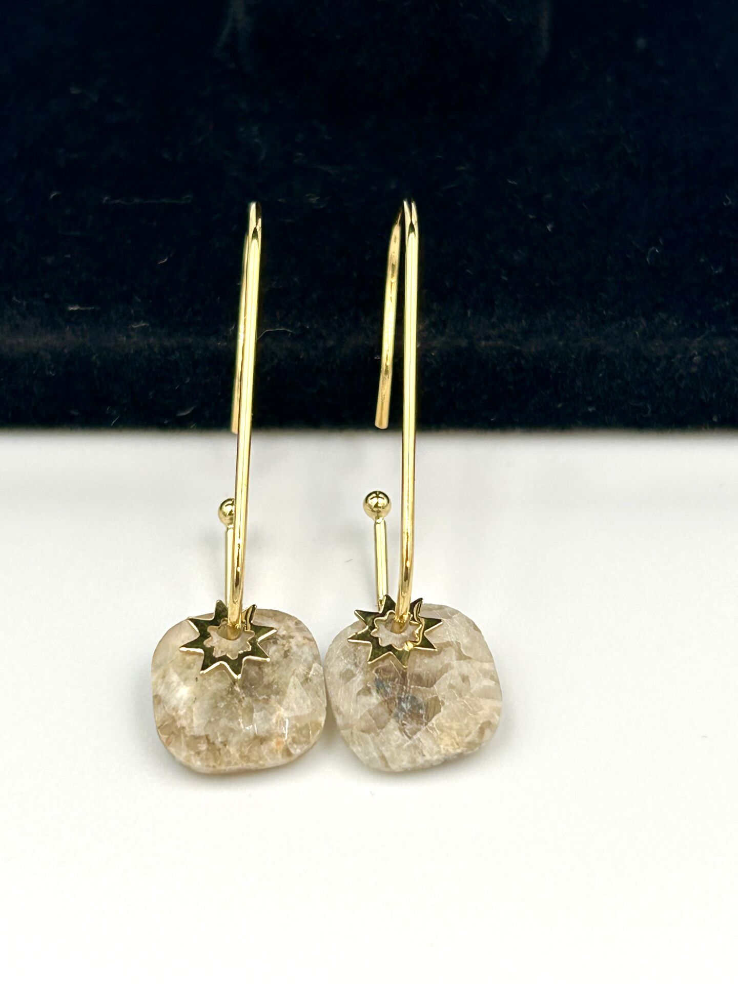 Jasper Taşlı Küpe