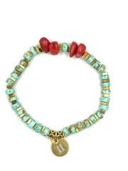 Aqua Rosso Kolye Bileklik Seti