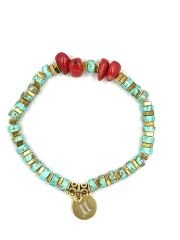 Aqua Rosso Kolye Bileklik Seti