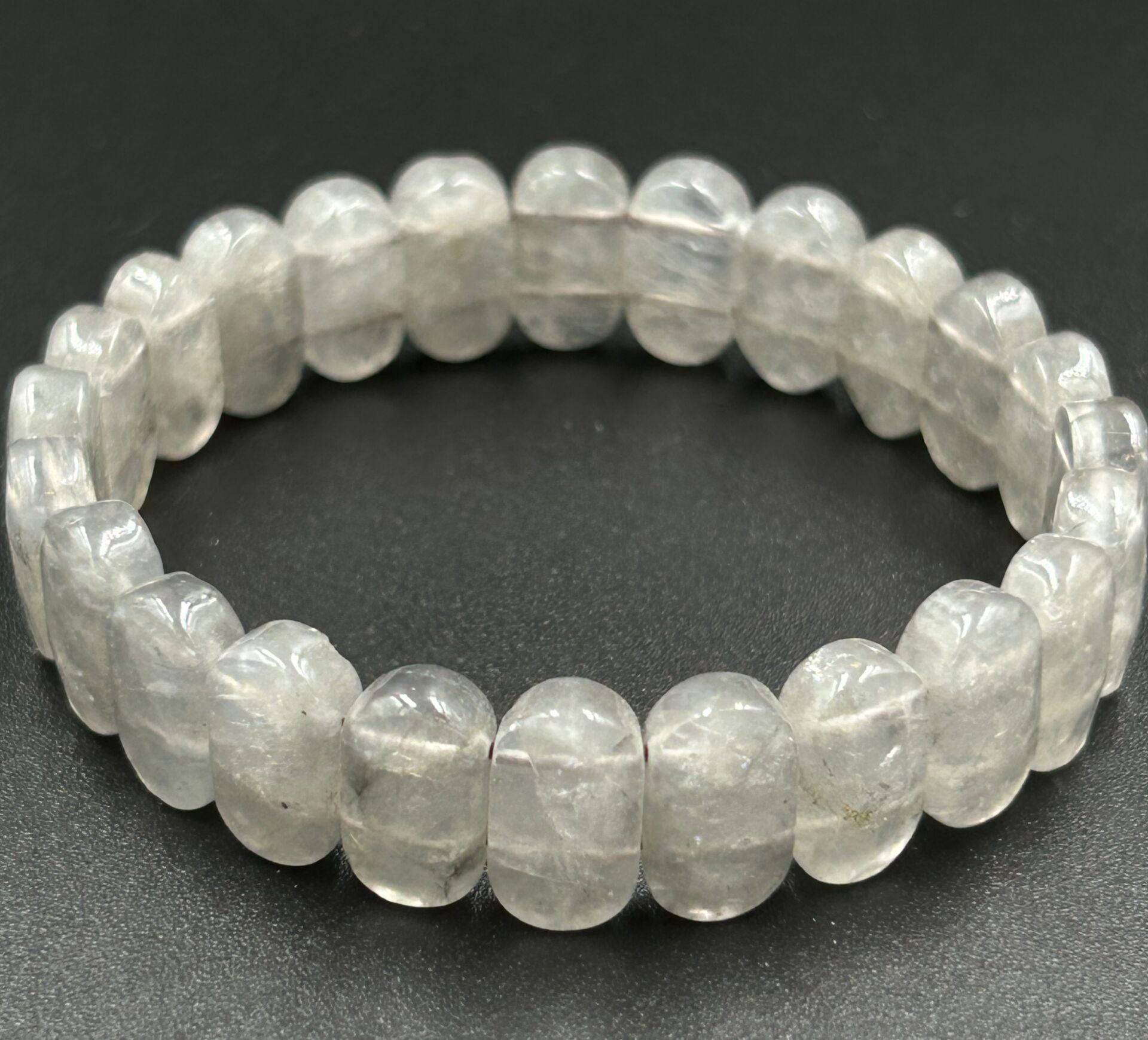 Mystara Özel Rolex Kesim Labradorit Taşlı Bileklik